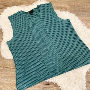 Carlisle Collection Sweater Tank Cotton Cashmere XXL 2XL Luxury Summer